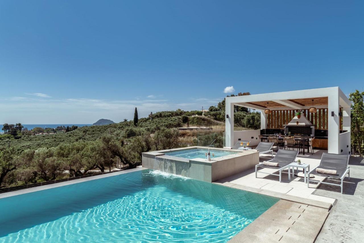 Villa Roselia - Luxury Escape With Magnificent Views, By Zantewize Laganas Exterior photo
